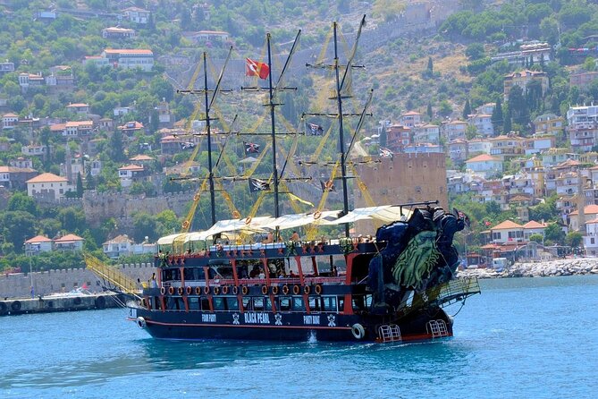 Alanya City Tour With Cable Car, Boat Tour and Lunch From Side