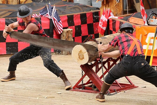 Alaskan Cultural, Culinary and Lumberjack Show Experience