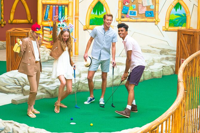 American Dream Angry Birds Indoor Mini Golf Ticket - Ticket Pricing and Cancellation Policy