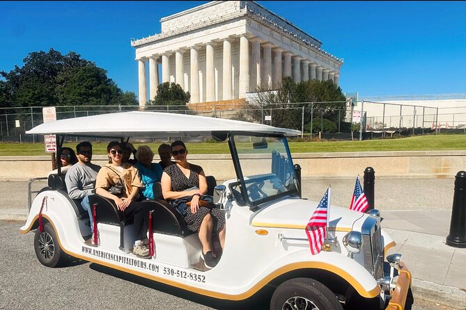 American History and DC Monuments Tour by Covered Vintage Car