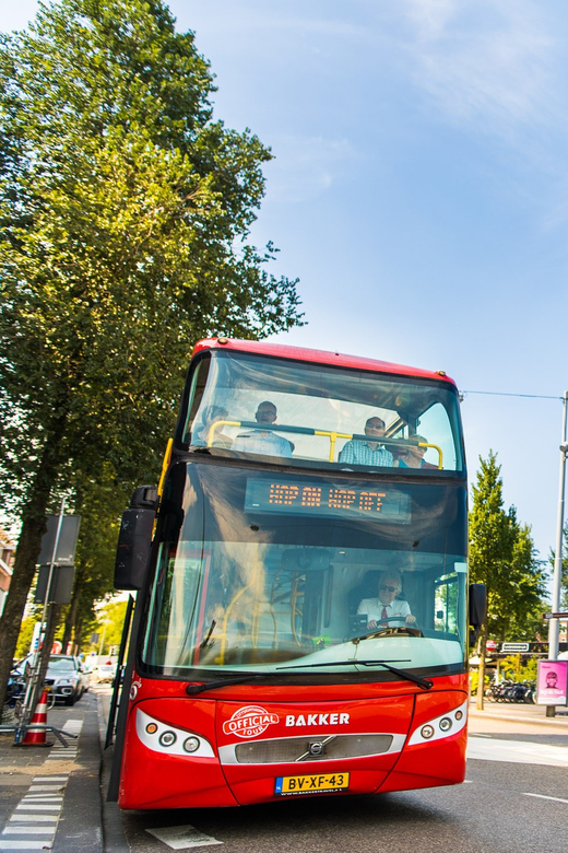 Amsterdam: Combo Rijksmuseum & Hop-On Hop-Off Bus