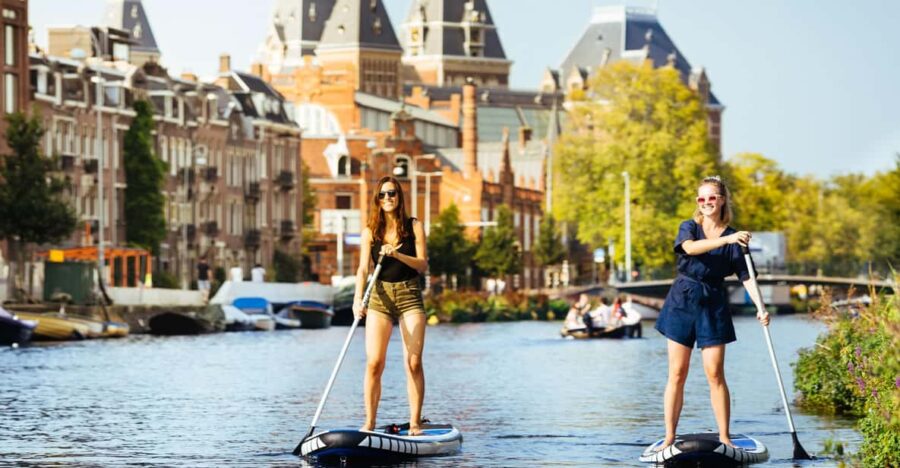 Amsterdam: Rent a SUP Board and Explore the Amsterdam Canals