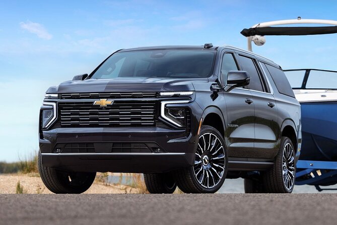 Arrival Transfer: Airport LAS to Las Vegas by Luxury SUV