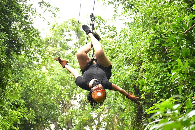 ATV Adventure With Cenote, Ziplines, Snack and Transport From Cancun or Riviera