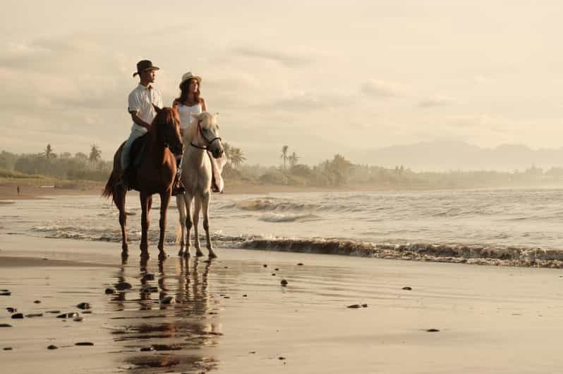 Bali Horse Riding on Black Sand Beach