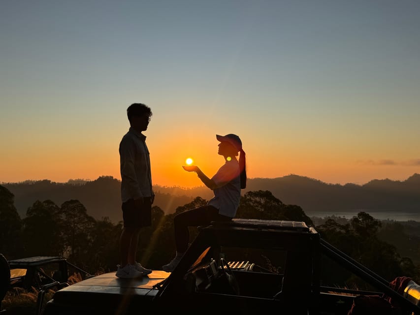 Bali : Private Mt.Batur Sunrise Jeep and Hotspring