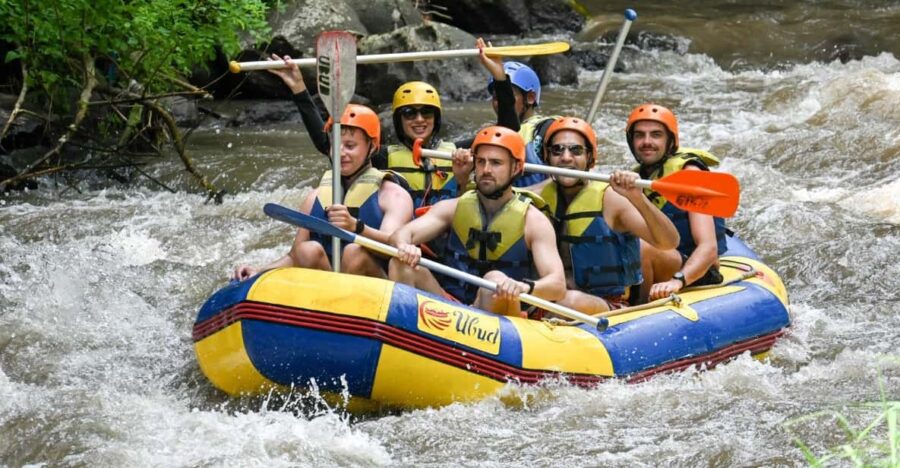 Bali: Ubud Rafting With Cascade Waterfall and Swing Options