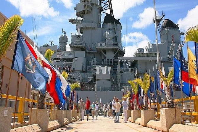 Battleships of WWII at Pearl Harbor Review