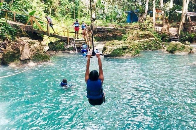 Blue Hole and Horseback Riding Adventure From Runaway Bay - Overview of the Adventure