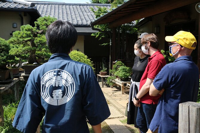 Bonsai(Japanese Plants Art)Culture Experience in Tokyo Progress