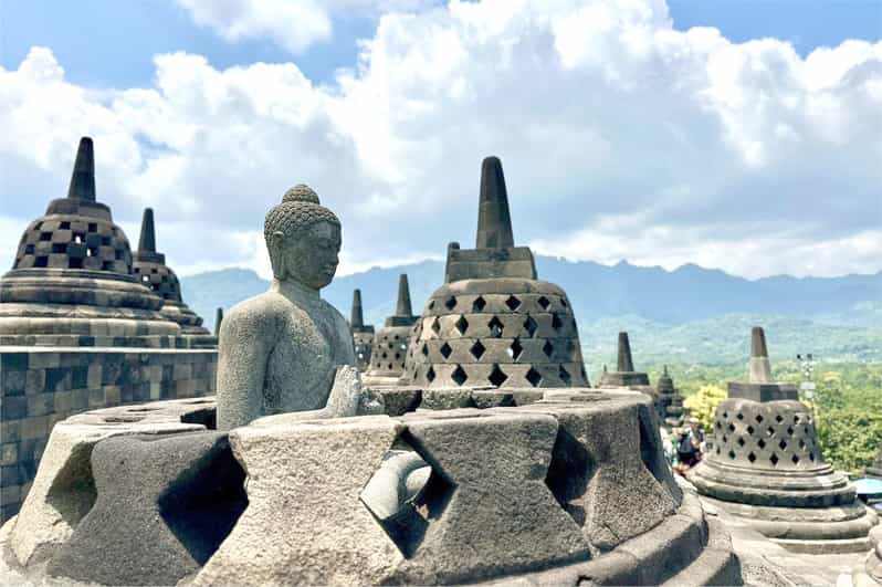 Borobudur Climb Up, Merapi Jeep & Prambanan With Entry Fees