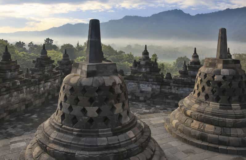 Borobudur Sunrise, Merapi Jeep & Prambanan With Entry Fees