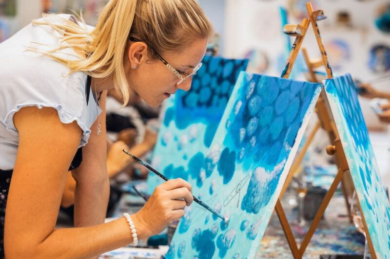 Budapest: Paint and Sip Experience (2,5 Hrs for Beginners) - Activity Overview