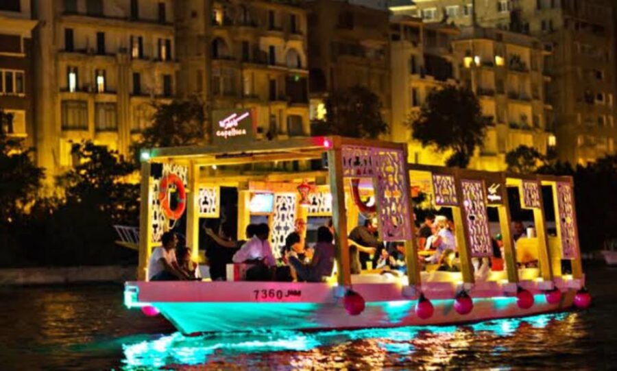 Cairo: 2-Hour River Nile Cafelluca Cruise With Meals