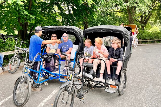 Central Park Privet Pedicab Delux Tour -1 Hour - Tour Overview