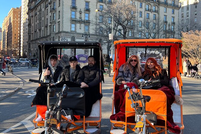 Central Park Tour by Pedicab. Life Changing Experience