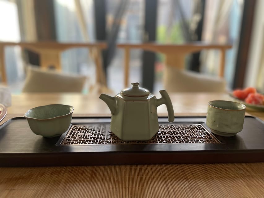 Chinese Tea Ceremony Your in Restored Natural Park