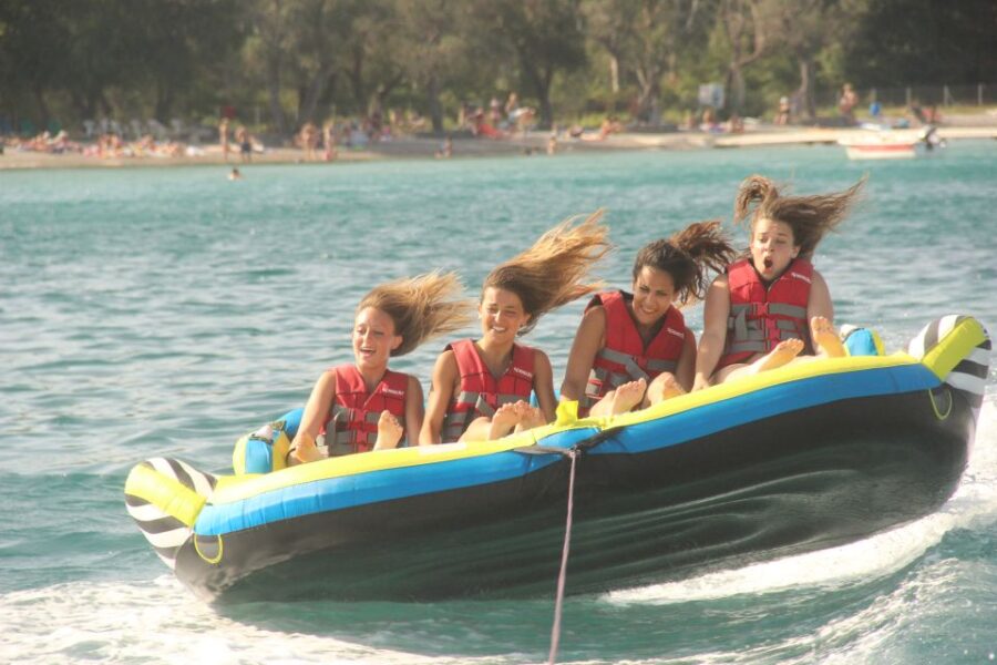 Corfu: Watersports – Inflatable Rides Near Corfu Town