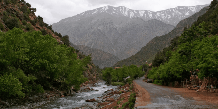 Day Trip to the Atlas Mountains Ourika Valley and Waterfalls