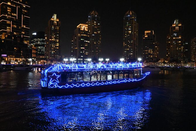 Dhow Cruise With Dinner at Dubai Marina - Experience Overview
