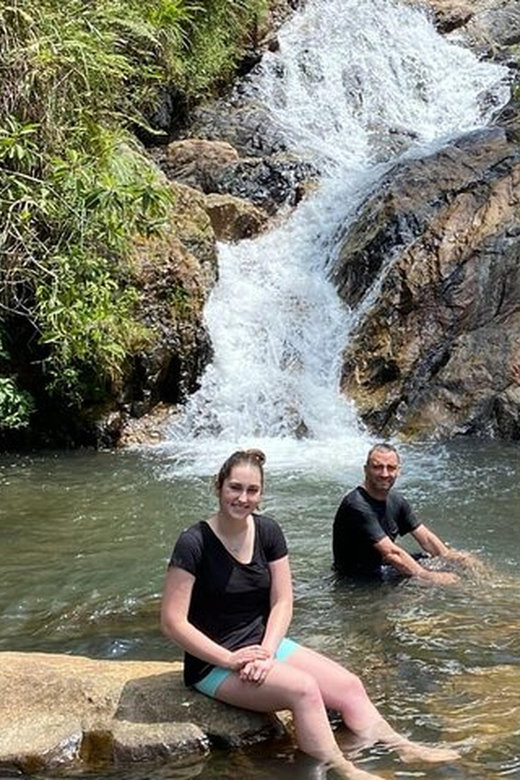 Ella : Private TukTuk Transfer to Kombukara Waterfalls