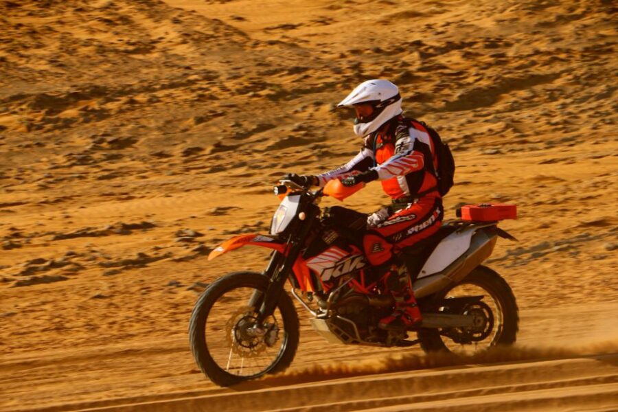 Enjoy a Private Experience in Riding KTM Bikes in Sahara