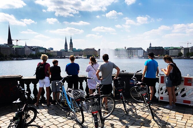 Experience Hamburgs Iconic District Tour by Bike