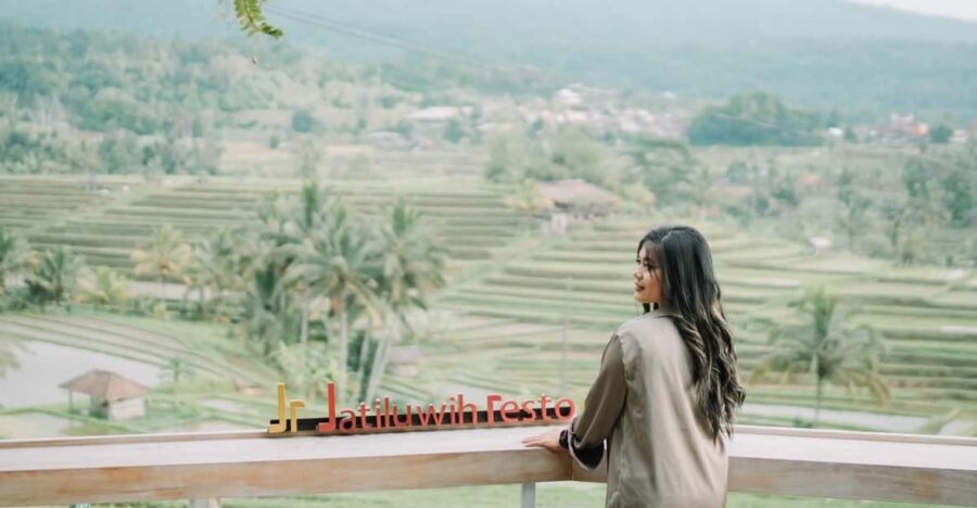 Explore Jatiluwih Rice Terrace Using Electric Bike