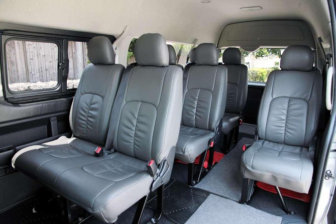 Explore Okinawa (Naha, Churaumi Aquarium, Kouri) Using Private Hiace Van