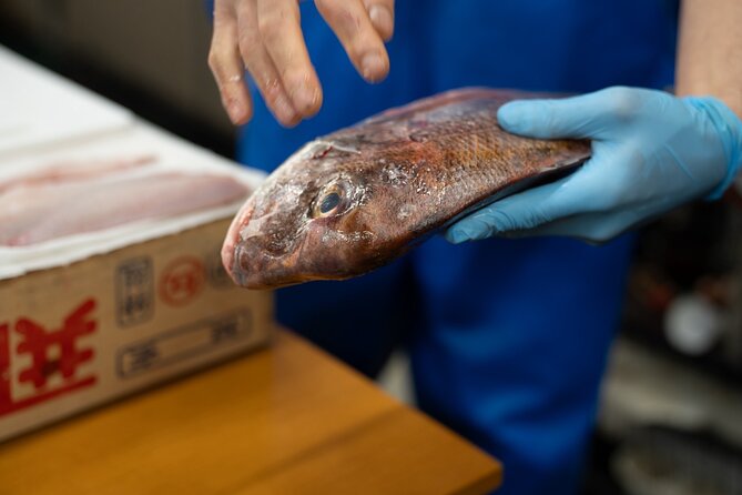 Fish Cutting Workshop in Kyoto Japan