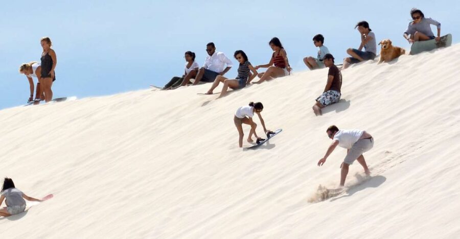 From Agadir/Tamraght/Taghazout: Sandoarding in Sand Dunes
