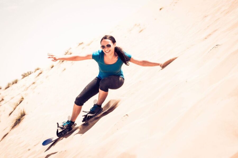 From Agadir/Tamraght/Taghazout: Sandoarding in Sand Dunes