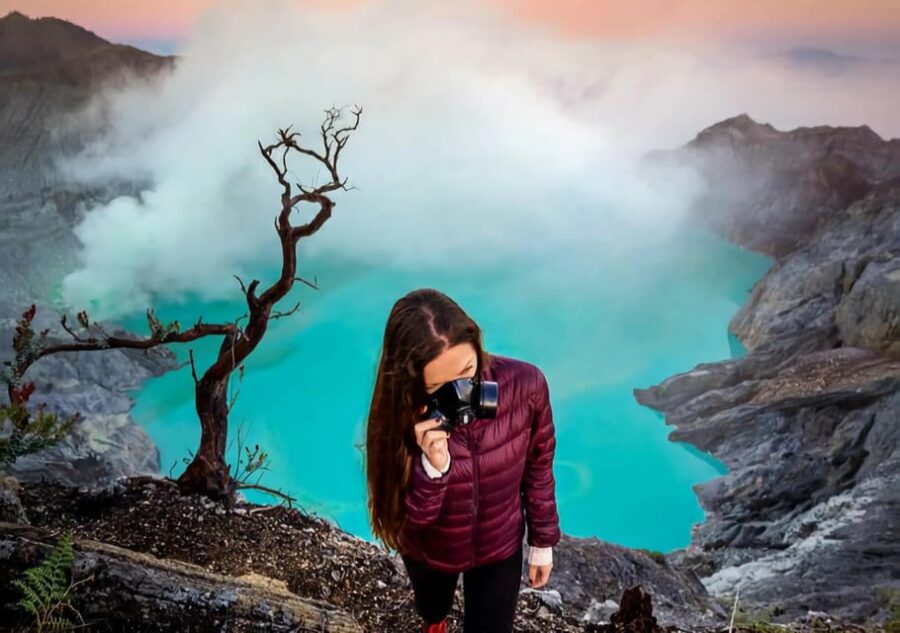 From Bali : Mt. Ijen Blue Fire With Transfer Service