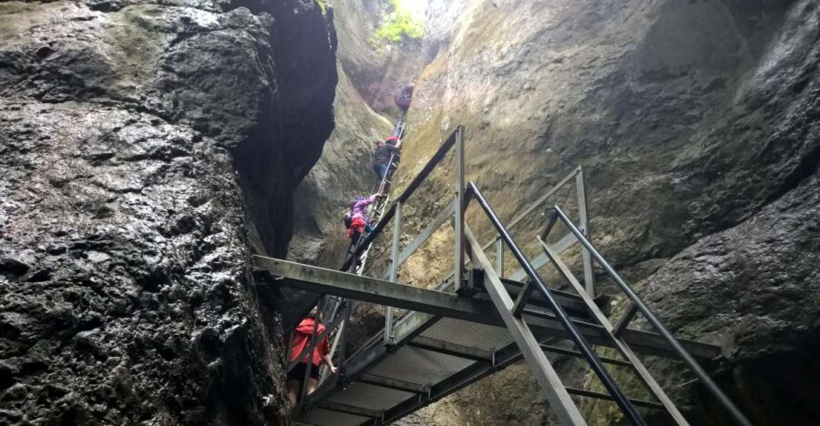 From Brasov: Day Trip to the Seven Ladders Canyon