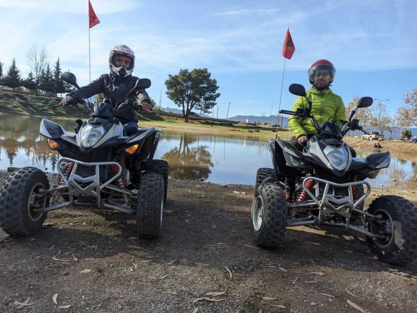 From Chefchaouen: Atv-Quad Guided Tour to Akchour Whaterfull