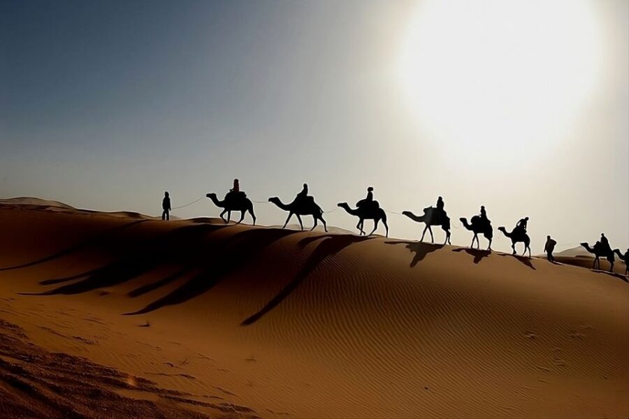 From Fès: Merzouga (1 Night), Ouarzazat (1 Night), Marrakech