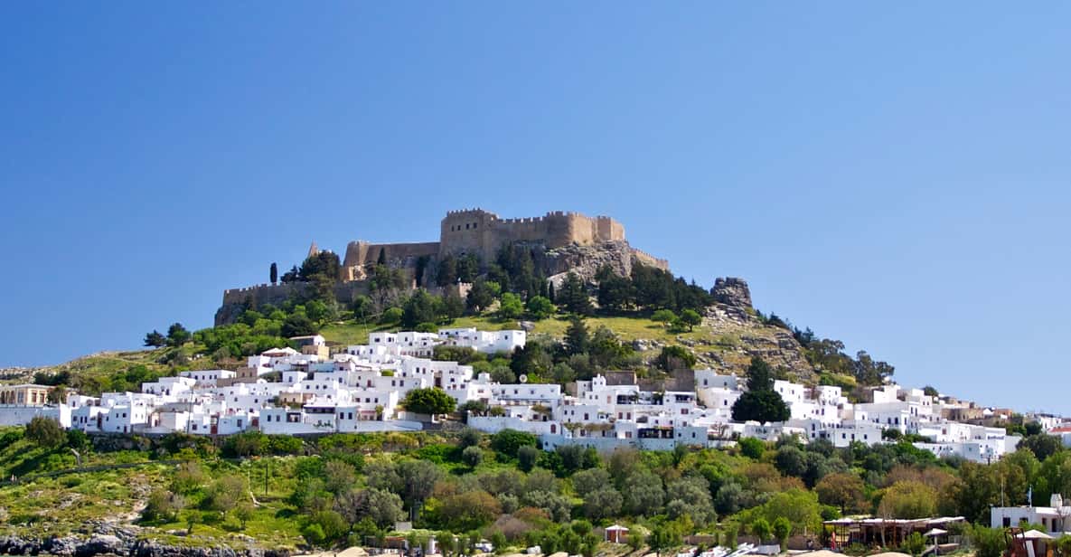 From North Rhodes: Round-Trip Lindos Transfer From Hotels
