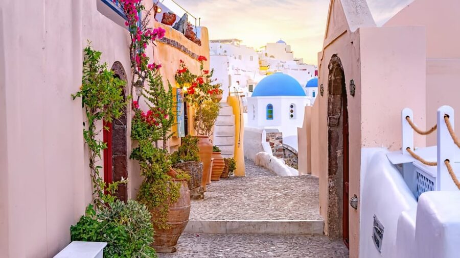 From Rethymno: Santorini Day Trip by Boat, Visit Oia & Fira