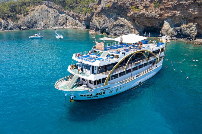 Full-Day Boat Tour From Belek With Lunch and Foam Party