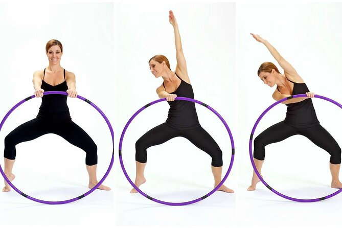 Fun Yoga With a Hula Hoop