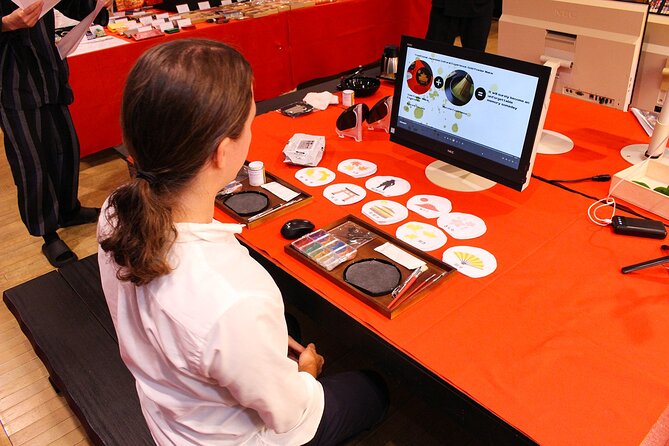 Gold Powder Makie Crafting and Tea Experience