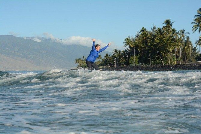Group Surf Lesson for Beginners in Kihei at Kalama Park