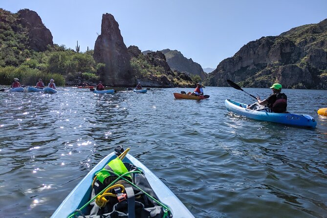 Guided 2.5 Hours Kayaking & Paddle Boarding on Saguaro Lake - Activity Overview