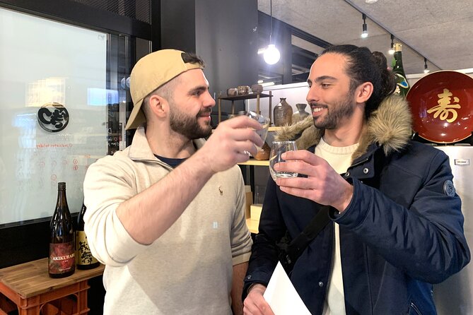Guided Sake Tasting in Tsukiji