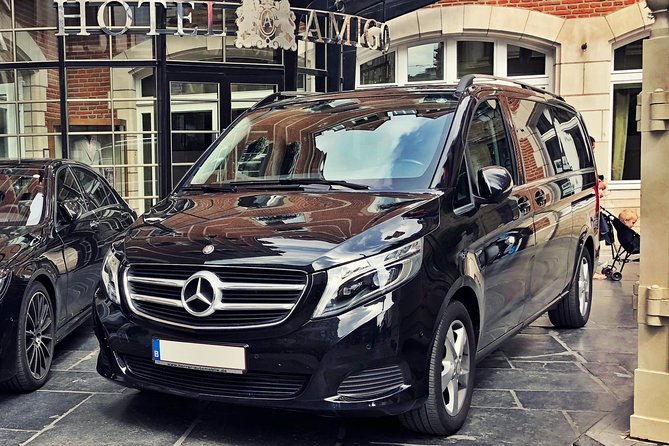 Guided Tour and Discovery of Brussels 4h MB V-CLASS 7 PAX