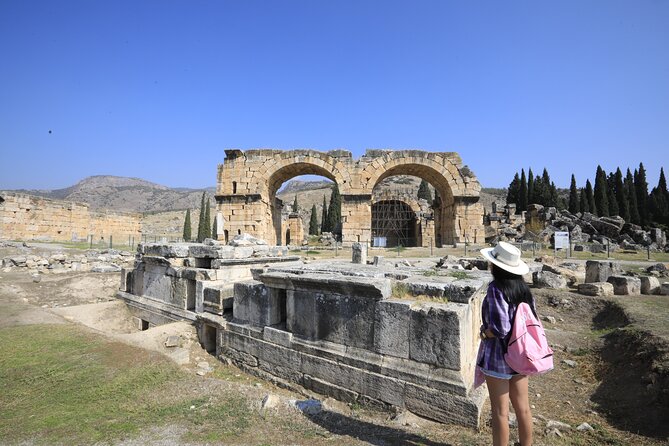 Guided Tour to Pamukkale Thermal Pools, Hierapolis Ancient City