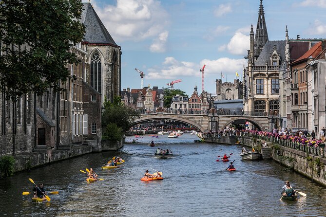 Half-Day Guided Inflatable Packraft in Ghent