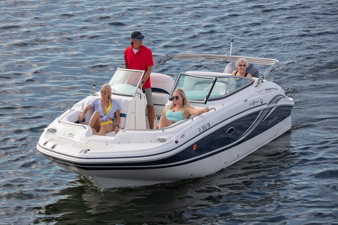 Half-Day Private Boating On Blue Hurricane – Clearwater Beach