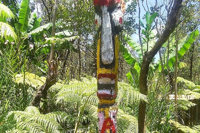 Hawaiian Ohia Tea and Tikis