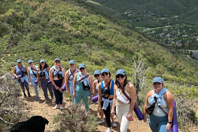 Hiking and Yoga On Top Of A Mountain in Park City Utah